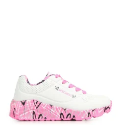 Skechers Sneakers Uno Lite Lovely Luv white