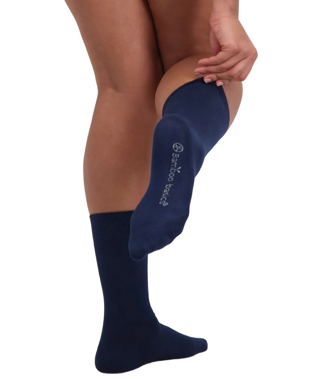 Bamboo basics sokken 6 paar knitted anklet socks navy blue Online