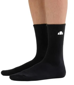Ellesse Sokken ALACRE Crew Socks Set van 3 black/white/gray Outlet