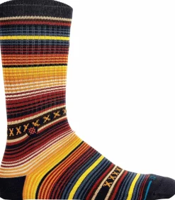 Stance Sokken Curren Parks Crew Set van 1 bordeaux/orange Clearance