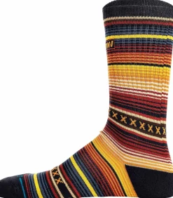 Stance Sokken Curren Parks Crew Set van 1 bordeaux/orange Clearance