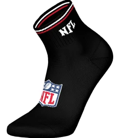 NFL Sokken SHIELD 3Pack Quarter Socks Set van 3 white/gray/black Clearance