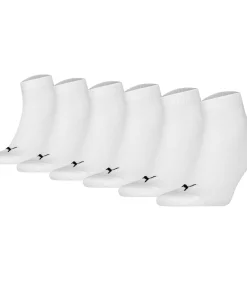 PUMA Sokken Quarter Plain ECOM 6P Set van 6 white Online