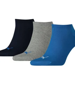 PUMA Sokken Set van 3 blue/gray Clearance