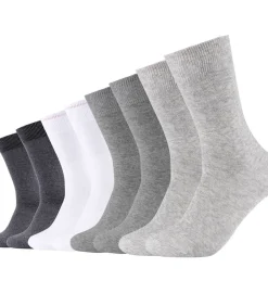 s.Oliver Sokken Set van 8 white/gray New
