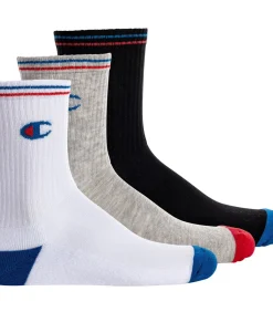 Champion Sokken Set van 3 white/gray/black Hot