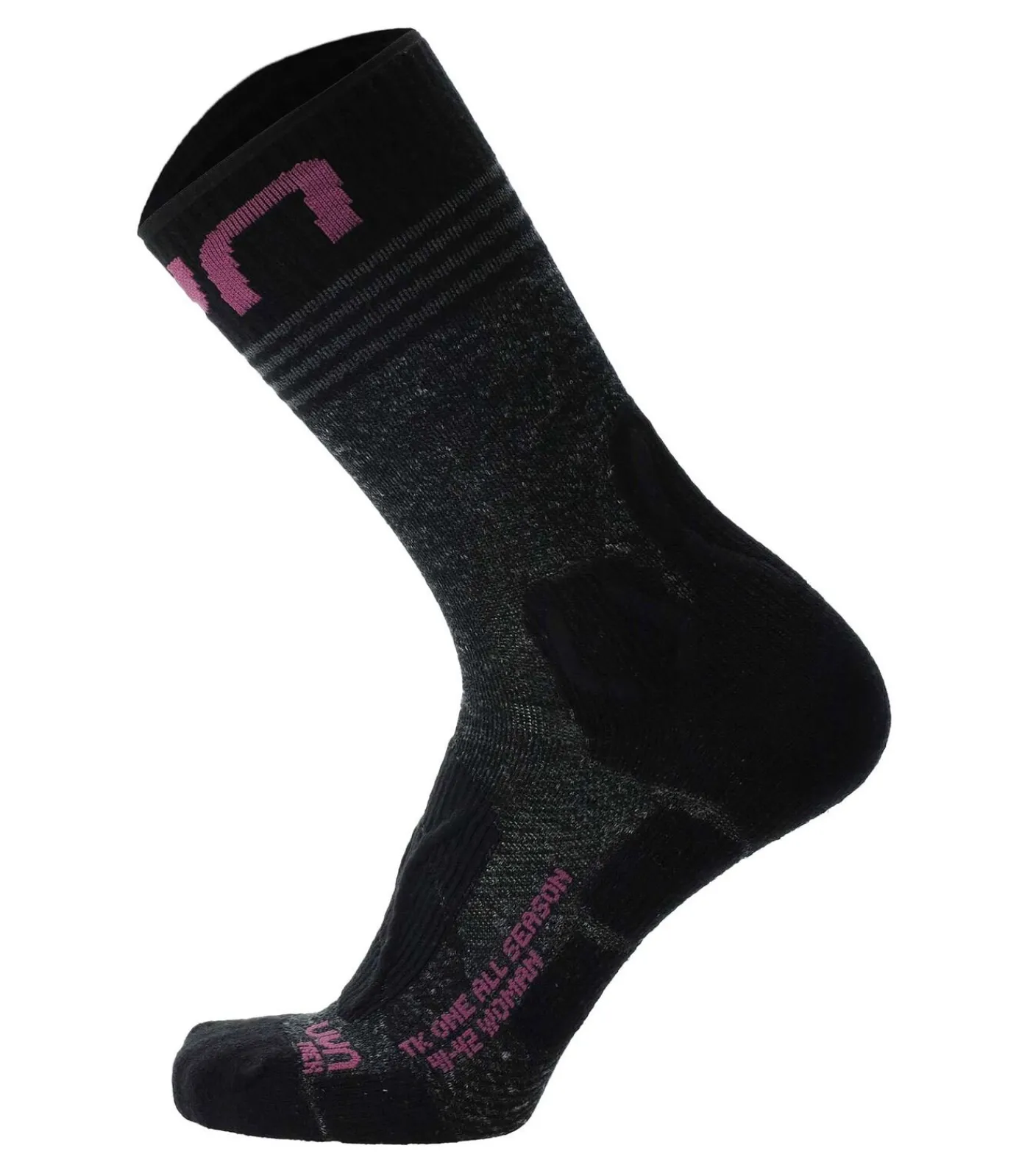 UYN Sokken Set van 1 black/gray/pink Online