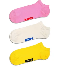 Happy Socks Sokken Set van 3 pink/white/yellow Hot
