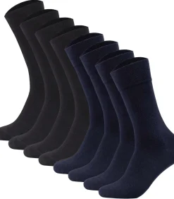 Camano Sokken Set van 8 black/navyBlue New