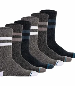 Stance Sokken The Joven Set van 6 gray/blue/green Best