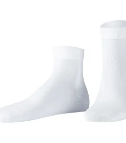 JOOP! Sokken Unisex premium essential organic cotton Quarter 2p Set van 2 white Outlet
