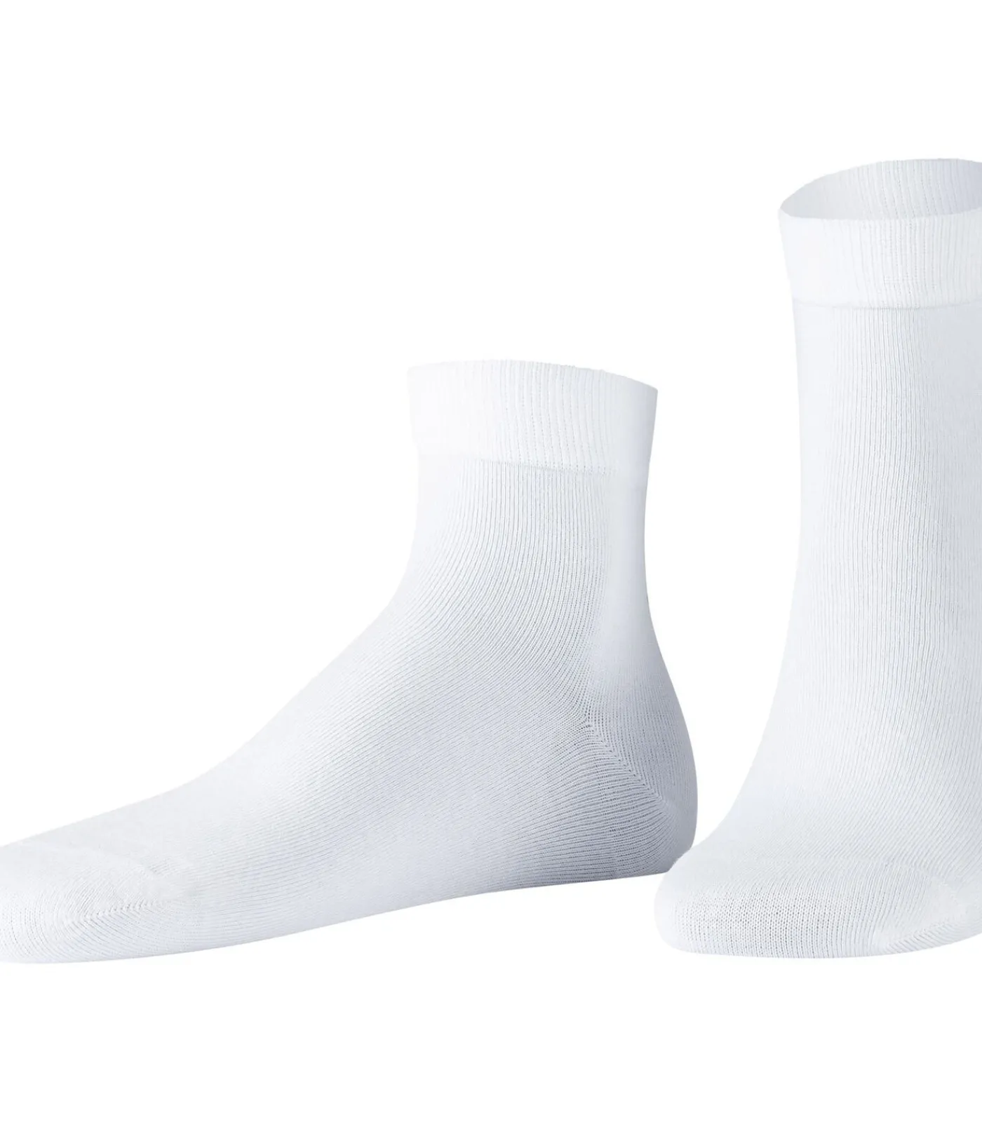 JOOP! Sokken Unisex premium essential organic cotton Quarter 2p Set van 2 white Outlet