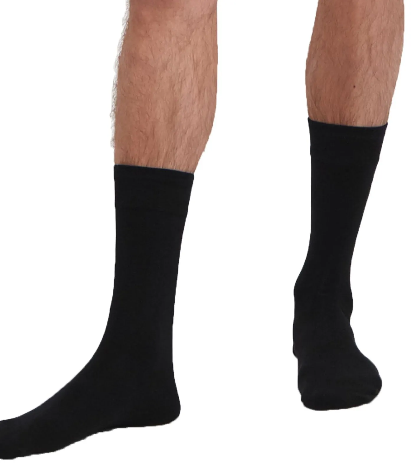 Bamboo basics Sokken Verpakking van 12 black/blue New