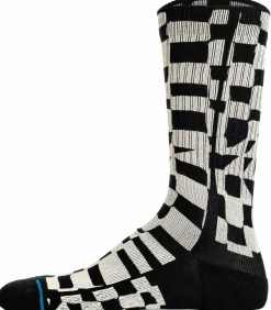 Stance Sokken Wave Check Crew Set van 1 black Clearance