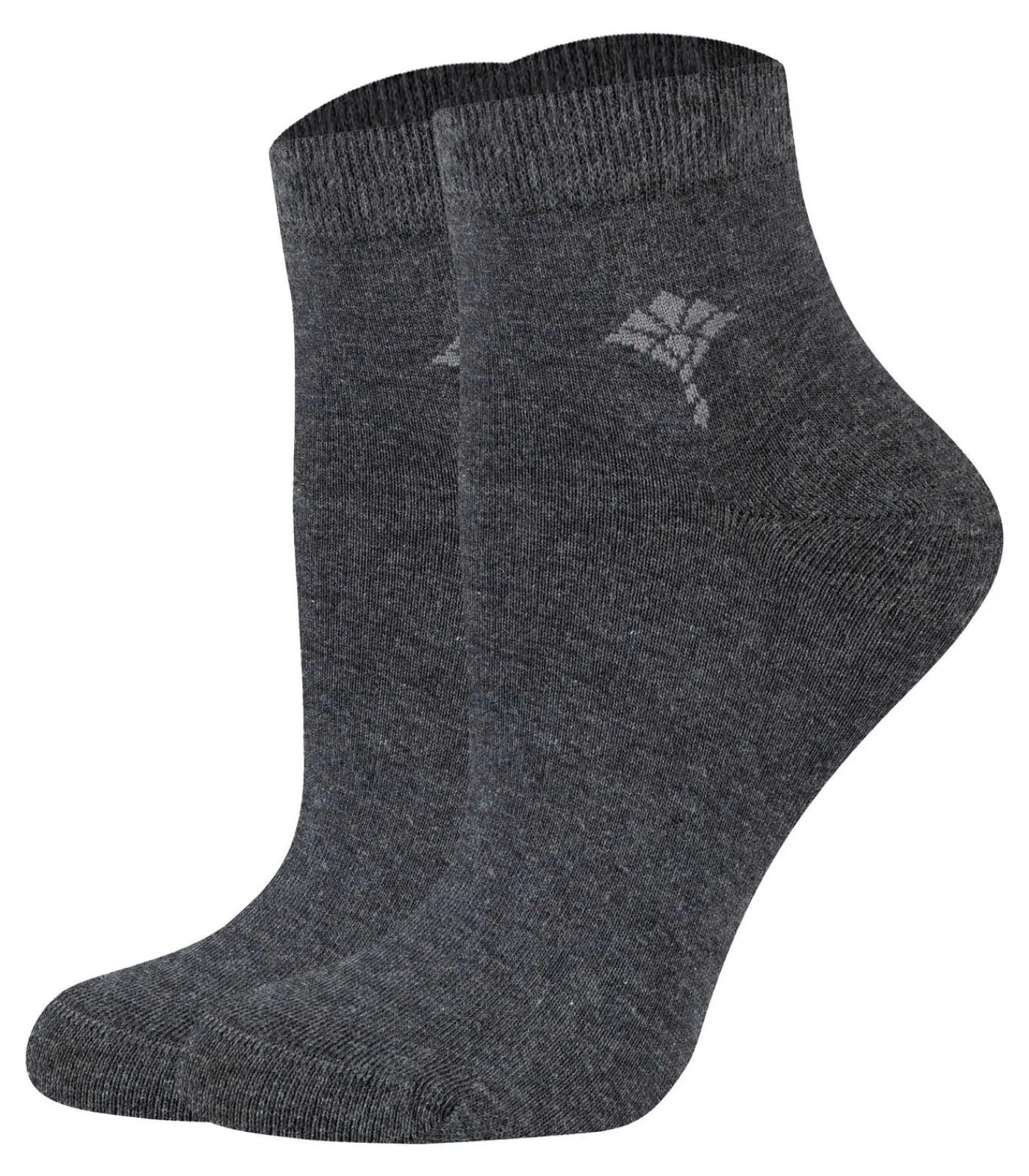 JOOP! Sokken Women for your daily glam cotton Socks 1p Set van 2 antraciteGrey
