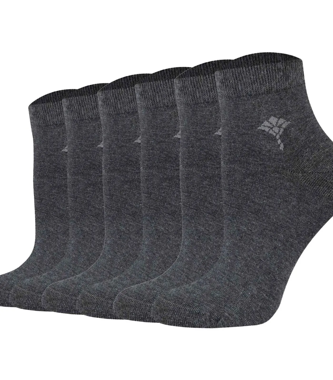 JOOP! Sokken Women for your daily glam cotton Socks 6p Set van 6 antraciteGrey Discount