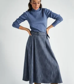 Marie Méro Sous-pull in jeansblauw blueJeans Clearance