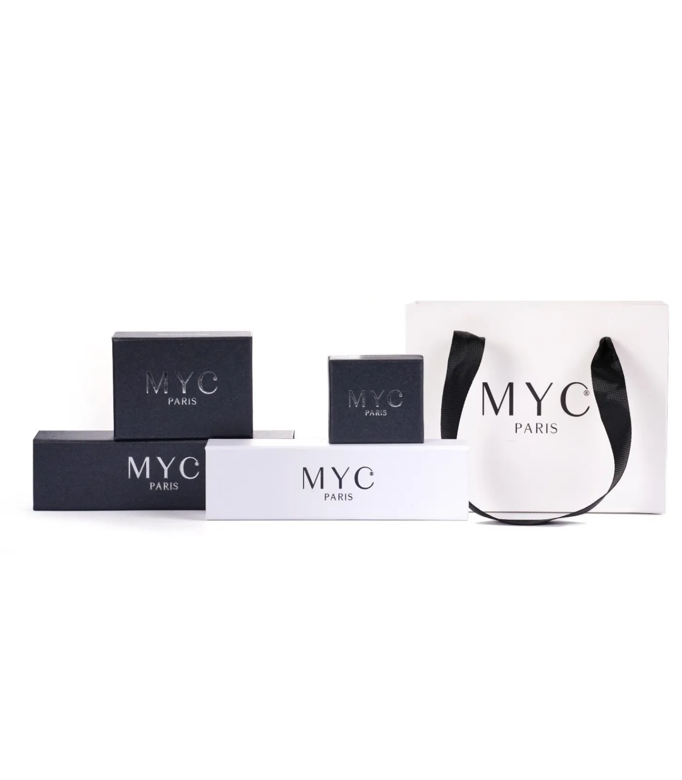 MYC-Paris Spiraalring - Oostenrijks Kristal roseGold/white New