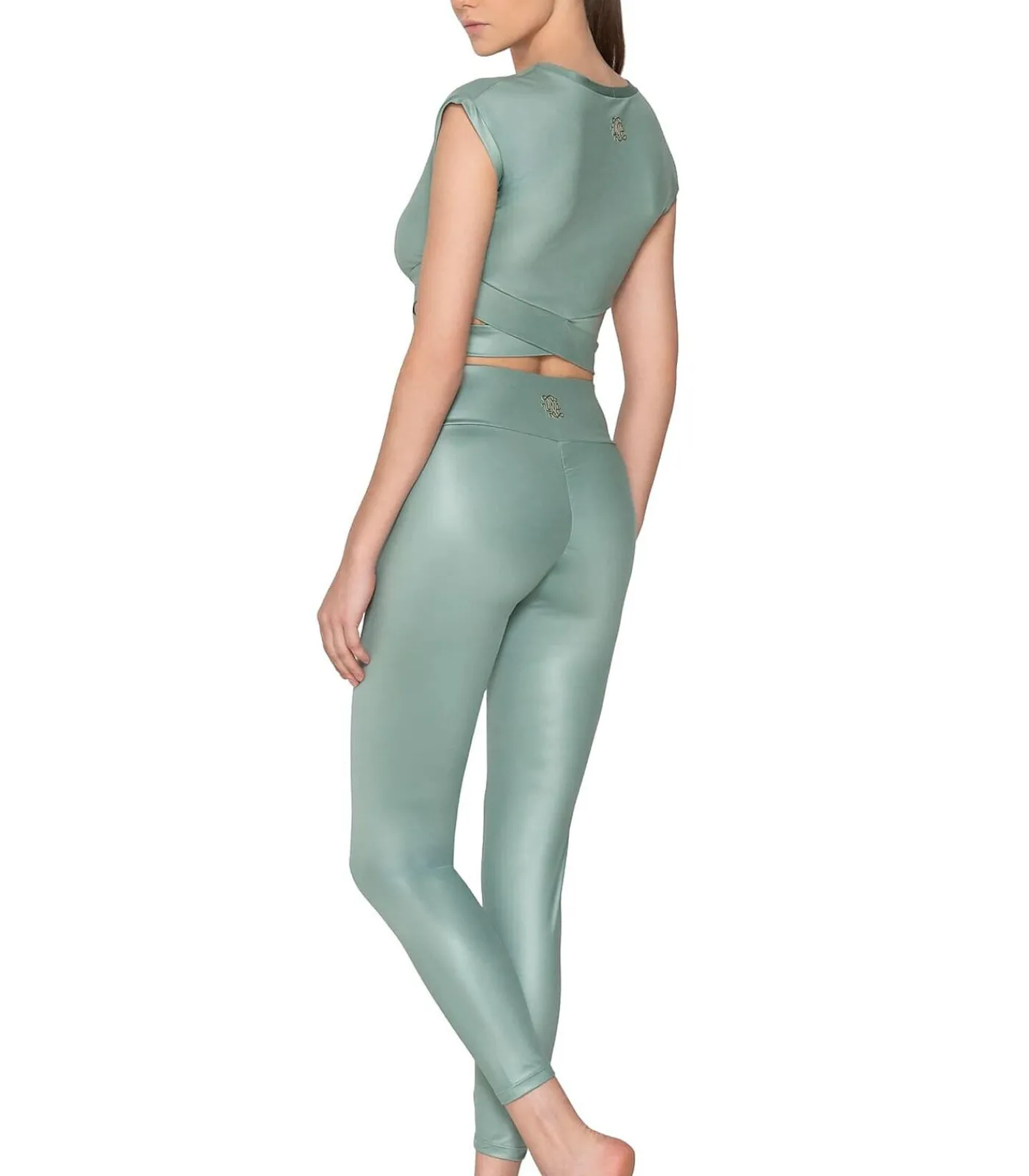 LUNA Sport T-shirt met slipe mouwen FLEXFIT green Clearance