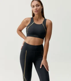 Born Living Yoga Sportbeha Gold black Hot