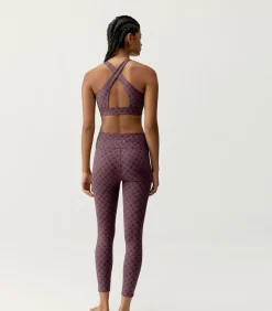 Born Living Yoga Sportbeha Monogram bordeaux Best
