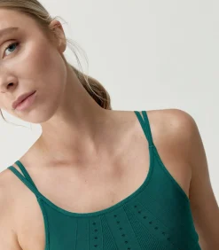 Born Living Yoga Sportbeha Shantala darkGreen