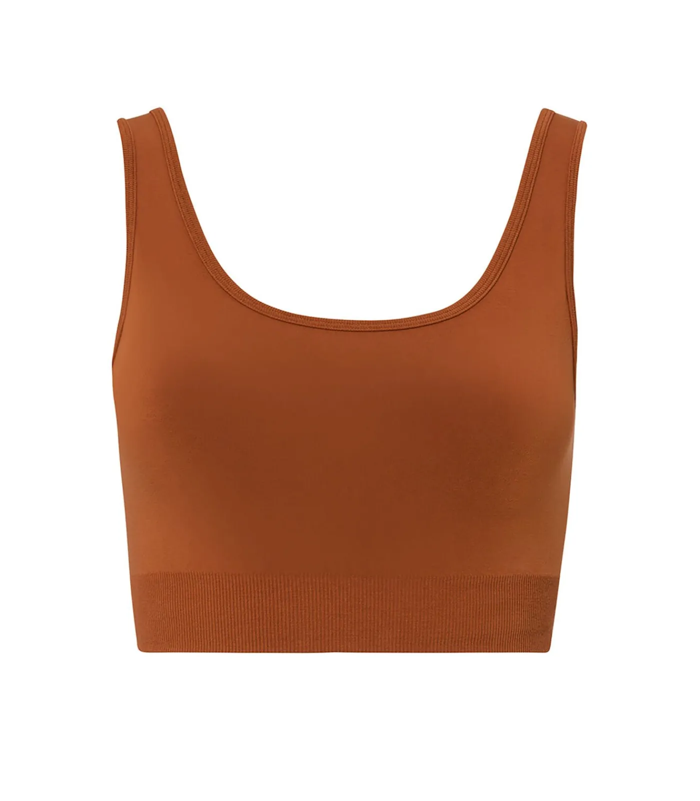 Les Lunes Sportbustier “SYNC Bra Seamless Removeble Pads” lightBrown Hot
