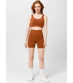 Les Lunes Sportbustier “SYNC Bra Seamless Removeble Pads” lightBrown Hot