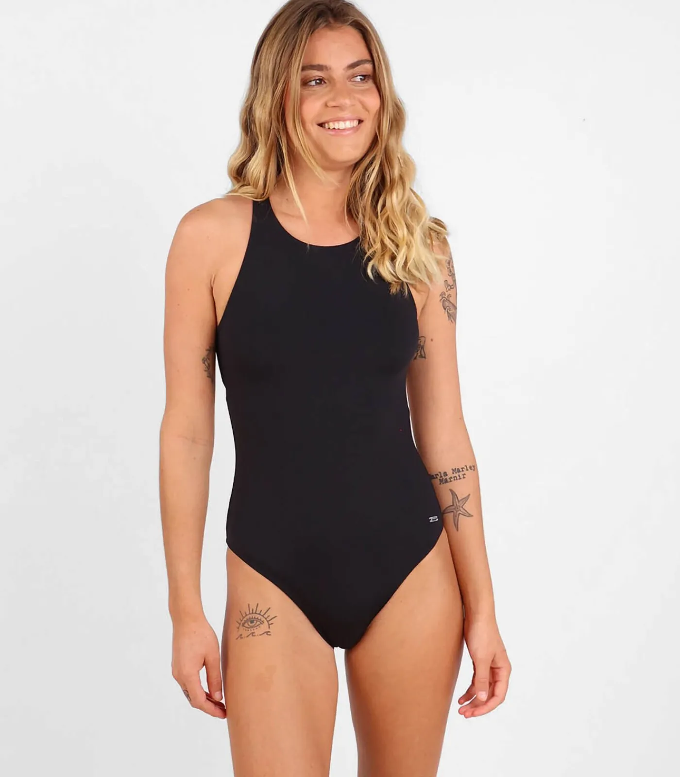 Oxbow Sportief effen badpak CARMEN black Outlet