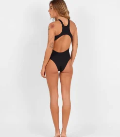 Oxbow Sportief effen badpak CARMEN black Outlet