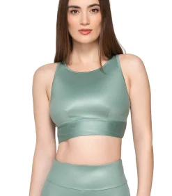 LUNA Sporttop met zwemmersrug FLEXFIT green Online