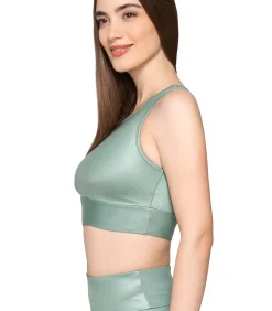 LUNA Sporttop met zwemmersrug FLEXFIT green Online