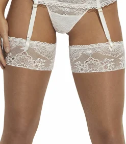 SELMARK Stay-up kousen Penelope Mariage beige