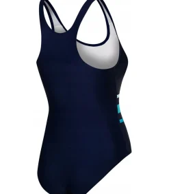 Aqua Speed STELLA - Badpak Uit Één Stuk - Marineblauw navyBlue Hot