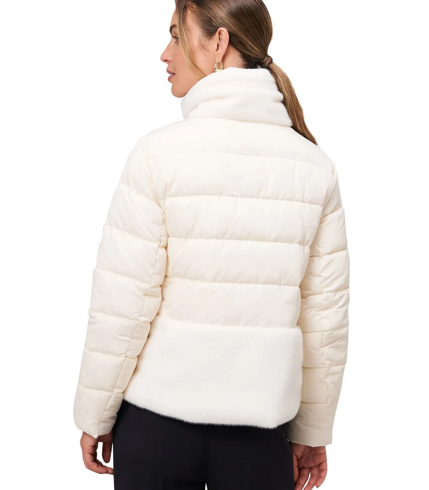 Zero Steppjacke ivory Discount