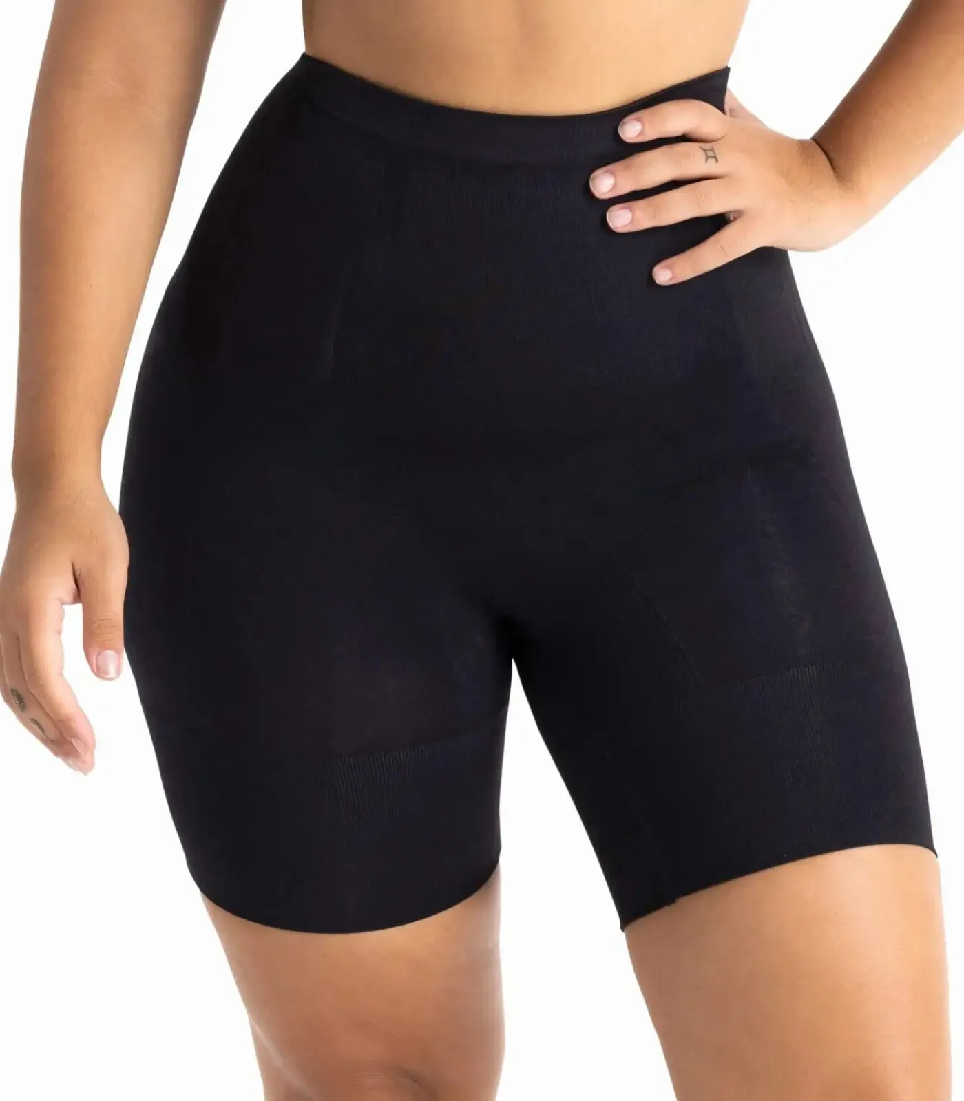Dorina Sterk Corrigerende boxershort - Absolute Sculpt - High Control - Shapewear hoge boxershort lange pijpjes black Discount