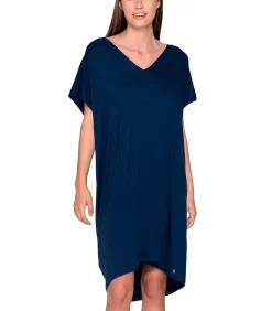 LUNA Strand kaftan PROMISE blue Sale