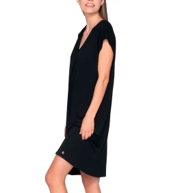 LUNA Strand kaftan PROMISE black Sale