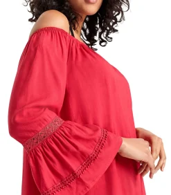 LASCANA Strand tuniek Barfuss red