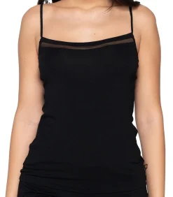 LUNA Strapless hemdje Cotton Touch black Sale