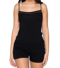 LUNA Strapless hemdje Cotton Touch black Sale