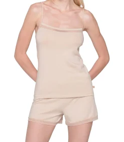 LUNA Strapless hemdje Cotton Touch beige