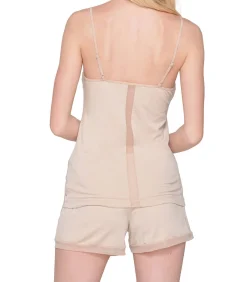 LUNA Strapless hemdje Cotton Touch beige