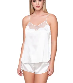 LUNA Strapless hemdje Prestige Satin white Sale