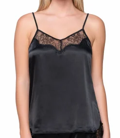 LUNA Strapless hemdje Prestige Satin black New