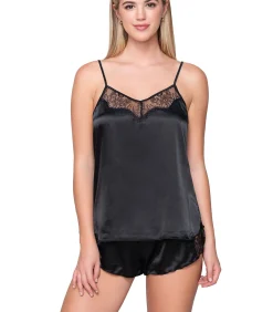 LUNA Strapless hemdje Prestige Satin black New