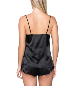LUNA Strapless hemdje Prestige Satin black New