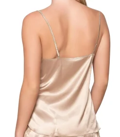 LUNA Strapless hemdje Prestige Satin beige New
