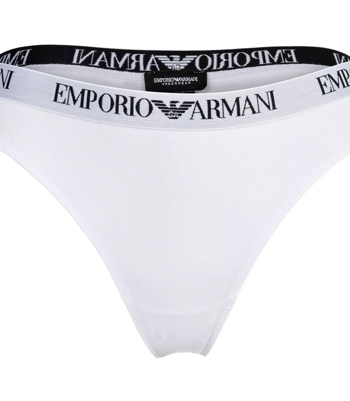 Emporio Armani String ESSENTIAL COTTON Set van 2 white New