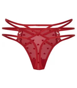 Hunkemöller String Melda red Best